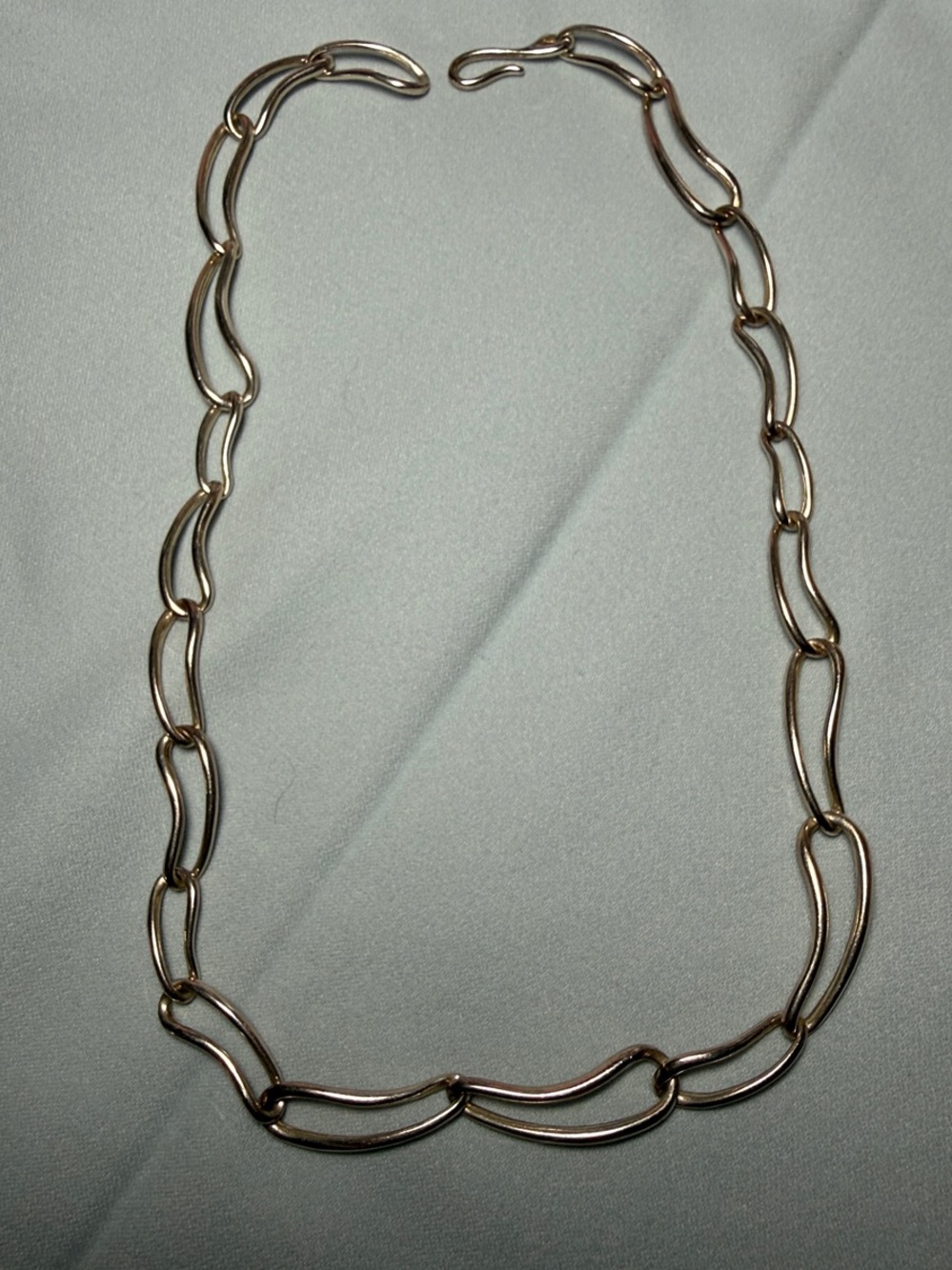 Sterling Silver Infinity Chain Necklace -  18 inch